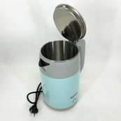 Електрочайник дисковий Rainberg RB-2244 2000 Вт 2л, стильний електричний чайник. Колір: блакитний. Зображення №3 Електрочайник дисковий Rainberg RB-2244 2000 Вт 2л, стильний електричний чайник. Колір: блакитний. Зображення №3