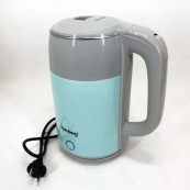 Електрочайник дисковий Rainberg RB-2244 2000 Вт 2л, стильний електричний чайник. Колір: блакитний. Зображення №5 Електрочайник дисковий Rainberg RB-2244 2000 Вт 2л, стильний електричний чайник. Колір: блакитний. Зображення №5