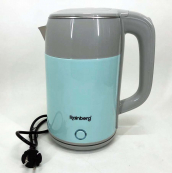 Електрочайник дисковий Rainberg RB-2244 2000 Вт 2л, стильний електричний чайник. Колір: блакитний. Зображення №7 Електрочайник дисковий Rainberg RB-2244 2000 Вт 2л, стильний електричний чайник. Колір: блакитний. Зображення №7