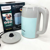 Електрочайник дисковий Rainberg RB-2244 2000 Вт 2л, стильний електричний чайник. Колір: блакитний. Зображення №12 Електрочайник дисковий Rainberg RB-2244 2000 Вт 2л, стильний електричний чайник. Колір: блакитний. Зображення №12