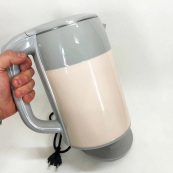 Электрочайник дисковый Rainberg RB-2244 2000 Вт 2л, стильный электрический чайник. Цвет: розовый. Изображение №3