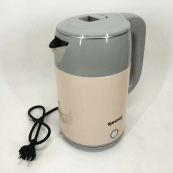 Электрочайник дисковый Rainberg RB-2244 2000 Вт 2л, стильный электрический чайник. Цвет: розовый. Изображение №5