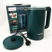 Чайник електричний Rainberg RB-2245 2000Вт 2л, гарний електричний чайник. Колір: зелений. Зображення №2 Чайник електричний Rainberg RB-2245 2000Вт 2л, гарний електричний чайник. Колір: зелений. Зображення №2