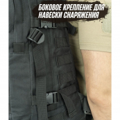 Рюкзак Тактичний на 40л штурмовий туристичний із системою MOLLE Чорний великий. Зображення №36 Рюкзак Тактичний на 40л штурмовий туристичний із системою MOLLE Чорний великий. Зображення №36