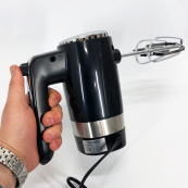 Міксер ручний Rainberg RB-2216 (5 швидкостей, 2 насадки та підставка) 600W, потужний міксер блендер ручний. Зображення №4