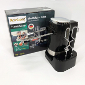 Міксер ручний Rainberg RB-2216 (5 швидкостей, 2 насадки та підставка) 600W, потужний міксер блендер ручний. Зображення №15