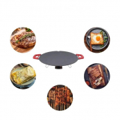 Електричний лист для смаження гриль з антипригарним покриттям RAF R.5304 1800W Варильна поверхня. Зображення №6