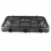 Газова плита Domotec MS-6603 3 конфорки. Зображення №2