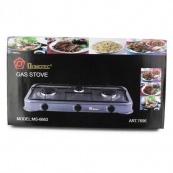 Газова плита Domotec MS-6603 3 конфорки. Зображення №3