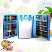 Набор для детского творчества в чемодане из 208 предметов "Чемодан творчества" Голубой. Зображення №9 Набор для детского творчества в чемодане из 208 предметов "Чемодан творчества" Голубой. Зображення №9