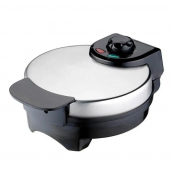 Вафельница электрическая круглая Rainberg RB-2254 компактная бытовая электровафельница для толстых вафель. Изображение №5