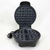 Вафельница электрическая круглая Rainberg RB-2254 компактная бытовая электровафельница для толстых вафель. Изображение №6