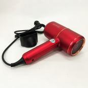 Фен для укладання та сушіння волосся Rainberg RB-2211 + насадка-концентратор, повітряний стайлер. Колір: червоний. Зображення №4