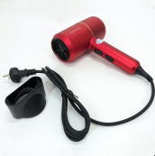 Фен для укладання та сушіння волосся Rainberg RB-2211 + насадка-концентратор, повітряний стайлер. Колір: червоний. Зображення №9