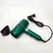 Фен для укладання та сушіння волосся Rainberg RB-2211 + насадка-концентратор, гарний потужний фен. Колір: зелений. Зображення №10