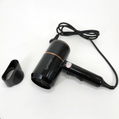 Фен для укладання та сушіння волосся Rainberg RB-2211 + насадка-концентратор, професійний фен. Колір: чорний. Зображення №2