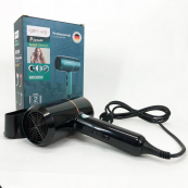 Фен для укладання та сушіння волосся Rainberg RB-2211 + насадка-концентратор, професійний фен. Колір: чорний. Зображення №9