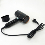 Фен для укладання та сушіння волосся Rainberg RB-2211 + насадка-концентратор, професійний фен. Колір: чорний. Зображення №12