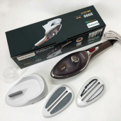 Ручний відпарювач для одягу Rainberg RB-6314 2000 Вт із двома змінними насадками, парова щітка. Зображення №6