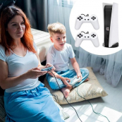 Ігра консоль ретро приставка для телевізора Dendy Game Station GS5 200 ігор 8 Bit. Зображення №6