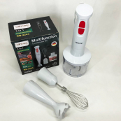 Блендер 3в1 Rainberg RB-2243 500W погружной блендер измельчитель для молочных коктейлей. Цвет: белый. Изображение №6