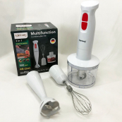 Блендер 3в1 Rainberg RB-2243 500W погружной блендер измельчитель для молочных коктейлей. Цвет: белый. Изображение №7