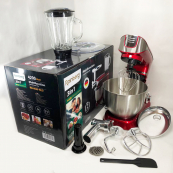 Багатофункціональний кухонний комбайн Rainberg RB-8080 Тістоміс, М'ясорубка, Блендер, Потужний блендер. Зображення №14