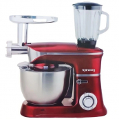 Багатофункціональний кухонний комбайн Rainberg RB-8080 Тістоміс, М'ясорубка, Блендер, Потужний блендер. Зображення №16