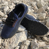 Спортивные кроссовки мужские летние 43 размер. Летние кроссовки сетка сеточка мужские. Модель 32591. Цвет: синий. Изображение №5 Спортивные кроссовки мужские летние 43 размер. Летние кроссовки сетка сеточка мужские. Модель 32591. Цвет: синий. Изображение №5