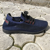 Спортивные кроссовки мужские летние 43 размер. Летние кроссовки сетка сеточка мужские. Модель 32591. Цвет: синий. Изображение №14 Спортивные кроссовки мужские летние 43 размер. Летние кроссовки сетка сеточка мужские. Модель 32591. Цвет: синий. Изображение №14