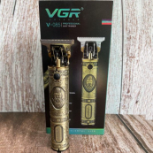 Машинка для стрижки чоловіча VGR V-085 Електробритва з насадками для бороди Машинка окантовка. Зображення №8