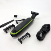 Чоловічий акумуляторний триммер для бороди та вусів VGR V-017 верстат для вологого та сухого гоління. Зображення №13