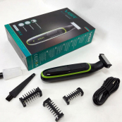 Чоловічий акумуляторний триммер для бороди та вусів VGR V-017 верстат для вологого та сухого гоління. Зображення №15