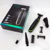 Чоловічий акумуляторний триммер для бороди та вусів VGR V-017 верстат для вологого та сухого гоління. Зображення №16