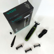 Чоловічий акумуляторний триммер для бороди та вусів VGR V-017 верстат для вологого та сухого гоління. Зображення №19