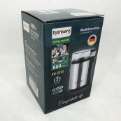 Електрична кавомолка роторна Rainberg RB-2205 600 Вт Нержавіюча сталь. Зображення №7 Електрична кавомолка роторна Rainberg RB-2205 600 Вт Нержавіюча сталь. Зображення №7