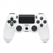Джойстик DOUBLESHOCK для PS 4, бездротовий ігровий геймпад PS4/PC акумуляторний джойстик. Колір білий. Зображення №3
