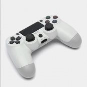 Джойстик DOUBLESHOCK для PS 4, бездротовий ігровий геймпад PS4/PC акумуляторний джойстик. Колір білий. Зображення №5