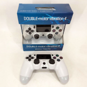 Джойстик DOUBLESHOCK для PS 4, бездротовий ігровий геймпад PS4/PC акумуляторний джойстик. Колір білий. Зображення №13
