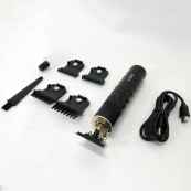 Машинка для стрижки с триммером VGR V-170 для волос, усов и бороды, беспроводная со сменными насадками. Изображение №11