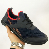 Чоловічі кросівки текстиль із сітки 44 розмір. Кросівки чоловічі весна. Модель 12843. Колір: синій. Зображення №15 Чоловічі кросівки текстиль із сітки 44 розмір. Кросівки чоловічі весна. Модель 12843. Колір: синій. Зображення №15