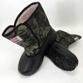 Чоботи чоловічі дутики утеплені 42р 26см робочі черевики, зручне робоче взуття. Зображення №6