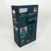 Фен Rainberg RB-2212 8800 W з регуляцією температури та швидкості для сушіння та укладання волосся. Колір: зелений. Зображення №4