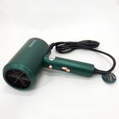 Фен Rainberg RB-2212 8800 W з регуляцією температури та швидкості для сушіння та укладання волосся. Колір: зелений. Зображення №8