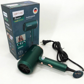 Фен Rainberg RB-2212 8800 W з регуляцією температури та швидкості для сушіння та укладання волосся. Колір: зелений. Зображення №14