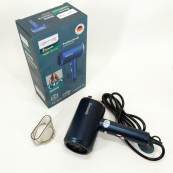 Фен Rainberg RB-2212 8800 W з регуляцією температури та швидкості для сушіння та укладання волосся. Колір: синій. Зображення №4