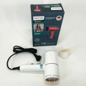 Фен для укладання та сушіння волосся Rainberg RB-2211 + насадка-концентратор. Колір: білий. Зображення №8