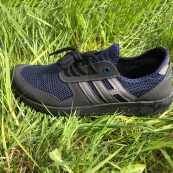 Модні універсальні кросівки із сітки 43 розмір. Чоловічі кросівки з тканини, що дихають. Модель 48177. Колір: синій. Зображення №9