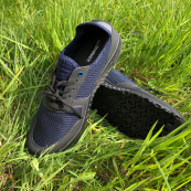 Модні універсальні кросівки із сітки 43 розмір. Чоловічі кросівки з тканини, що дихають. Модель 48177. Колір: синій. Зображення №10