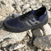 Модні універсальні кросівки із сітки 43 розмір. Чоловічі кросівки з тканини, що дихають. Модель 48177. Колір: синій. Зображення №11